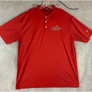 Men's Nike Golf Extra Large (XL) Yuengling Red Polo Shirt Short Sleeve